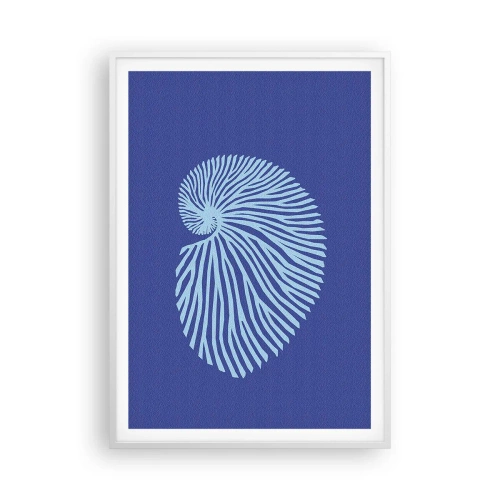 Poszter fekete keretben - Egy kagyló születése - 70x100 cm