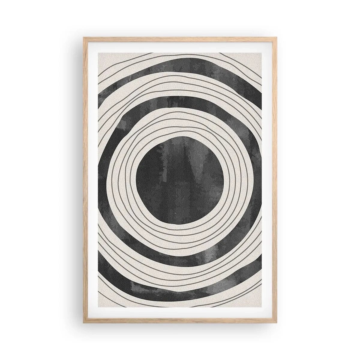 Poszter világos tölgy keretben - A legmélyén - 61x91 cm