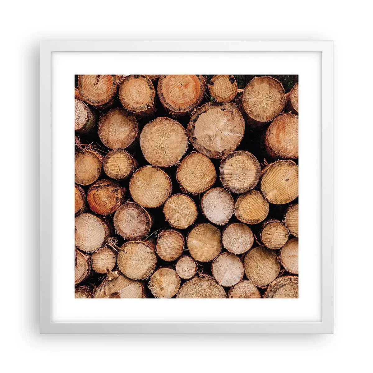 Poszter fekete keretben - Egy új kezdet - 40x40 cm