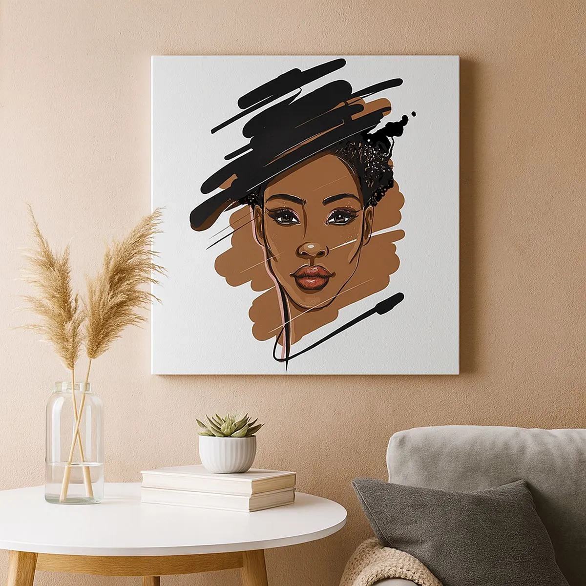 Vászonkép - Édes, mint a csokoládé - 30x30 cm