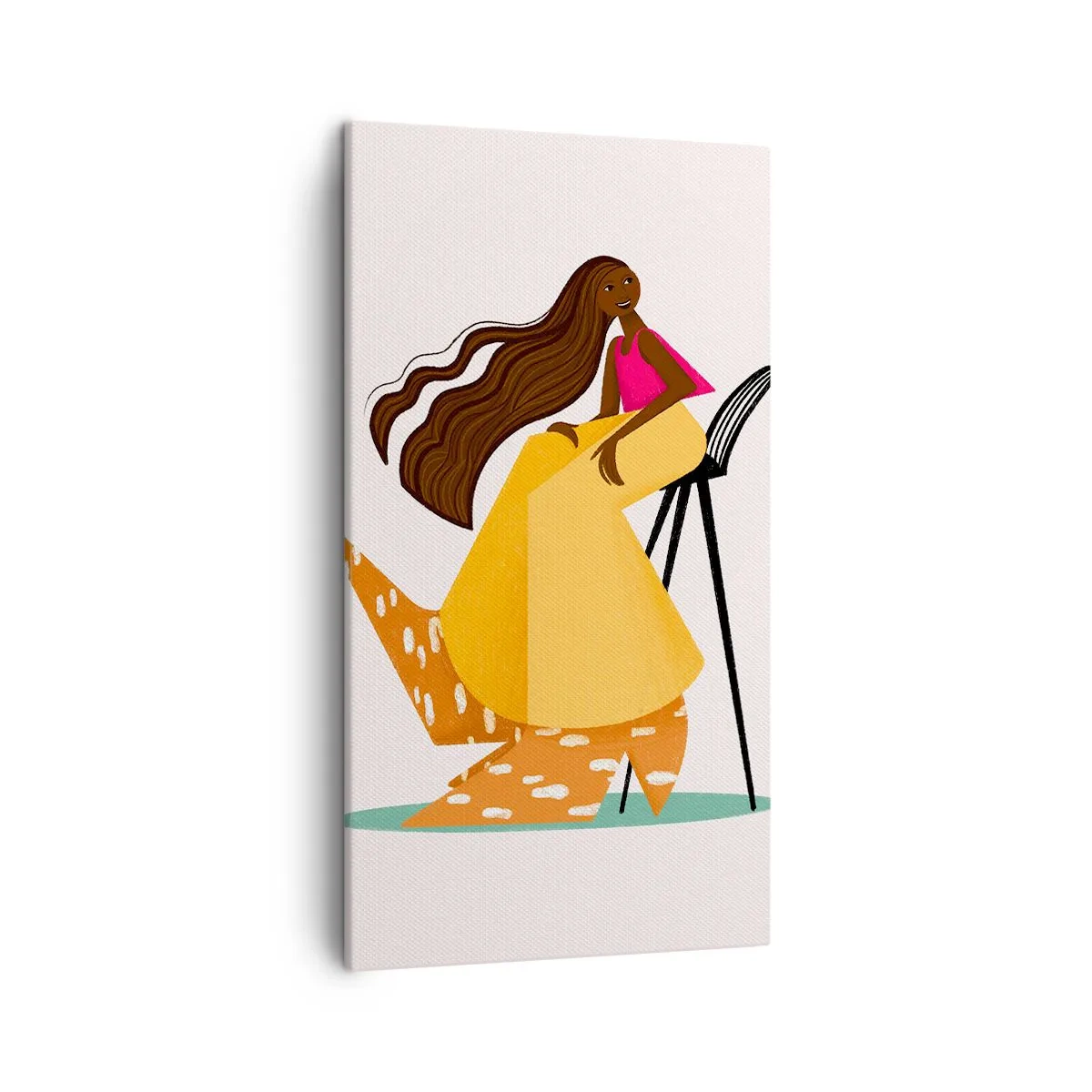 Vászonkép - A divat is szórakoztató - 45x80 cm