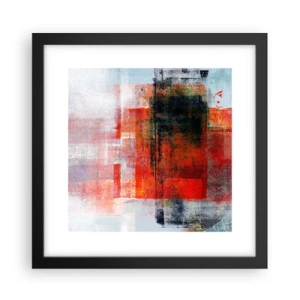 Poszter fehér keretben - Izzó kompozíció - 30x30 cm