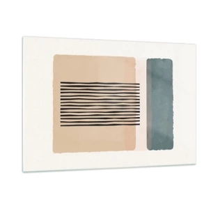 Üveg kép - Minden rendben - 120x80 cm