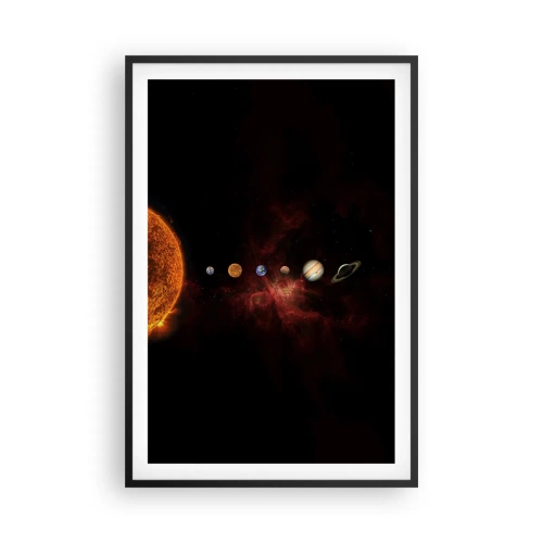 Poszter fehér keretben - A szomszédságunk - 61x91 cm