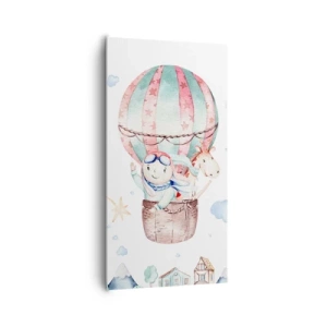 Vászonkép - Nemsokára visszajövünk! - 65x120 cm