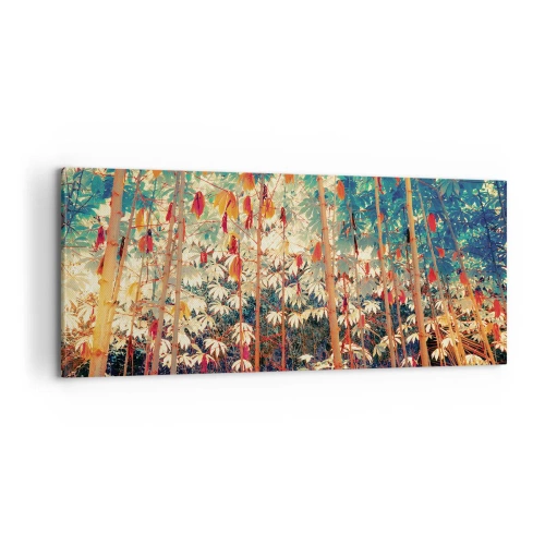 Vászonkép - A levelek titkos élete - 100x40 cm