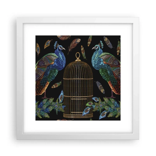 Poszter fekete keretben - Királyi köntösben - 30x30 cm