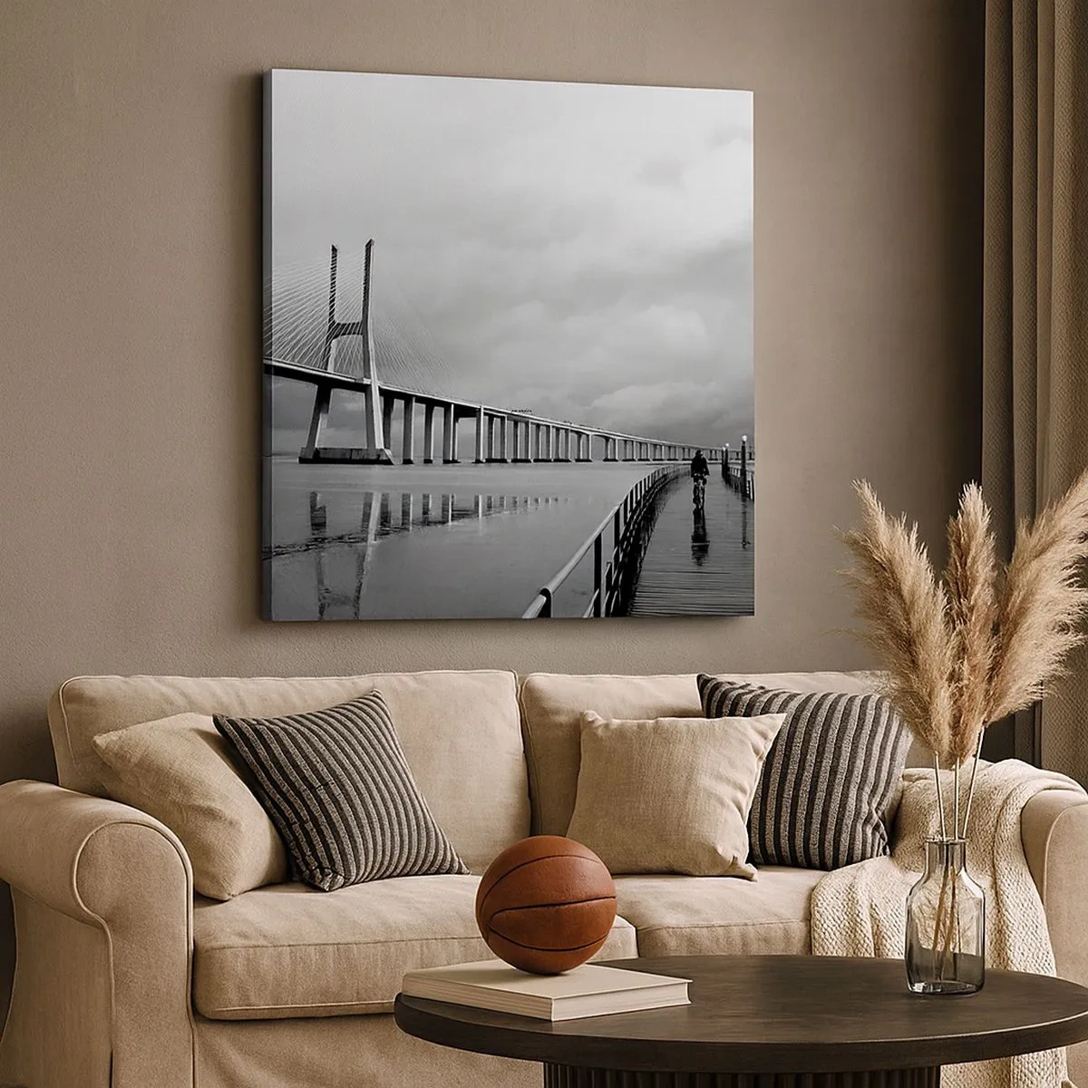 Vászonkép - Mindenkinek, ami neki jár - 30x30 cm