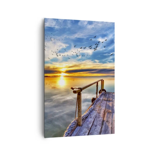 Vászonkép - Megnyugszik a szél - 80x120 cm