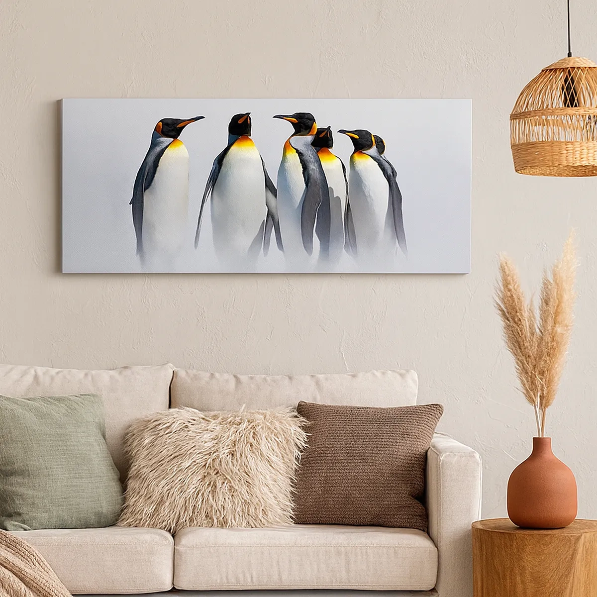 Vászonkép - Találkozás éjszakai ruhában - 30x30 cm