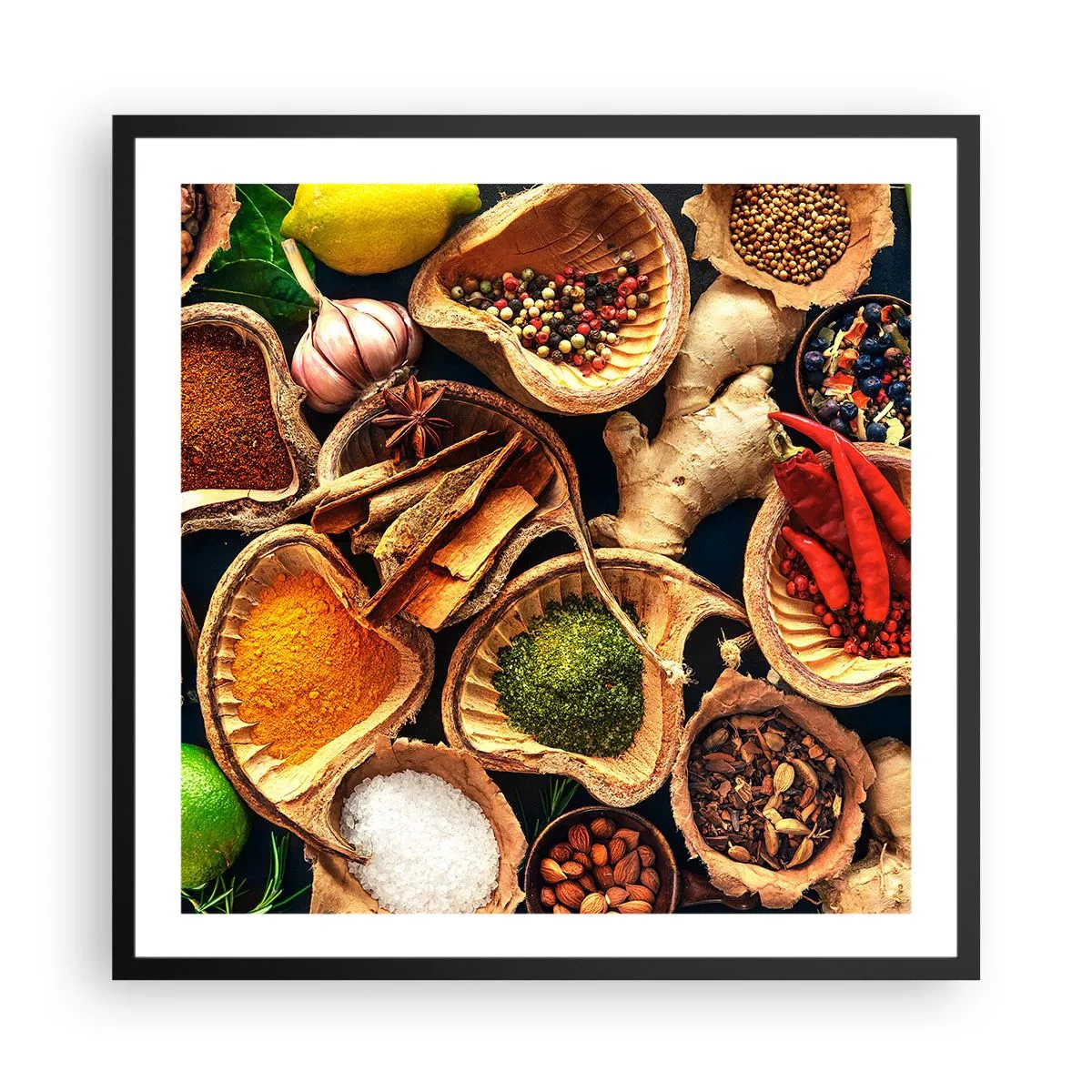 Poszter fehér keretben - Vigyél, amit akarsz - 60x60 cm