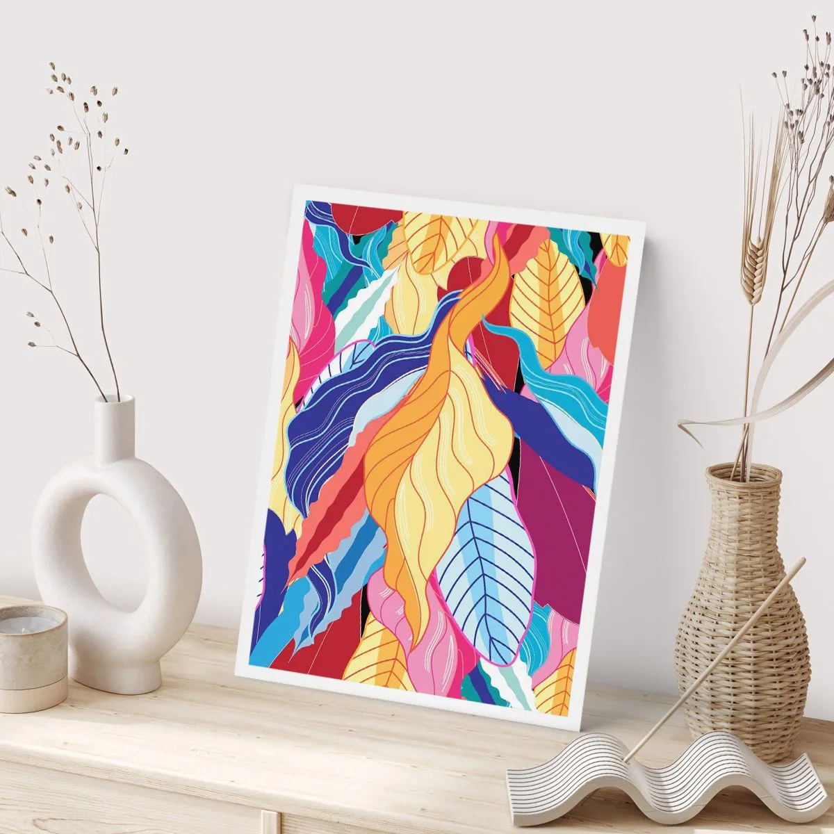 Poszter - Színes rendetlenség - 50x70 cm