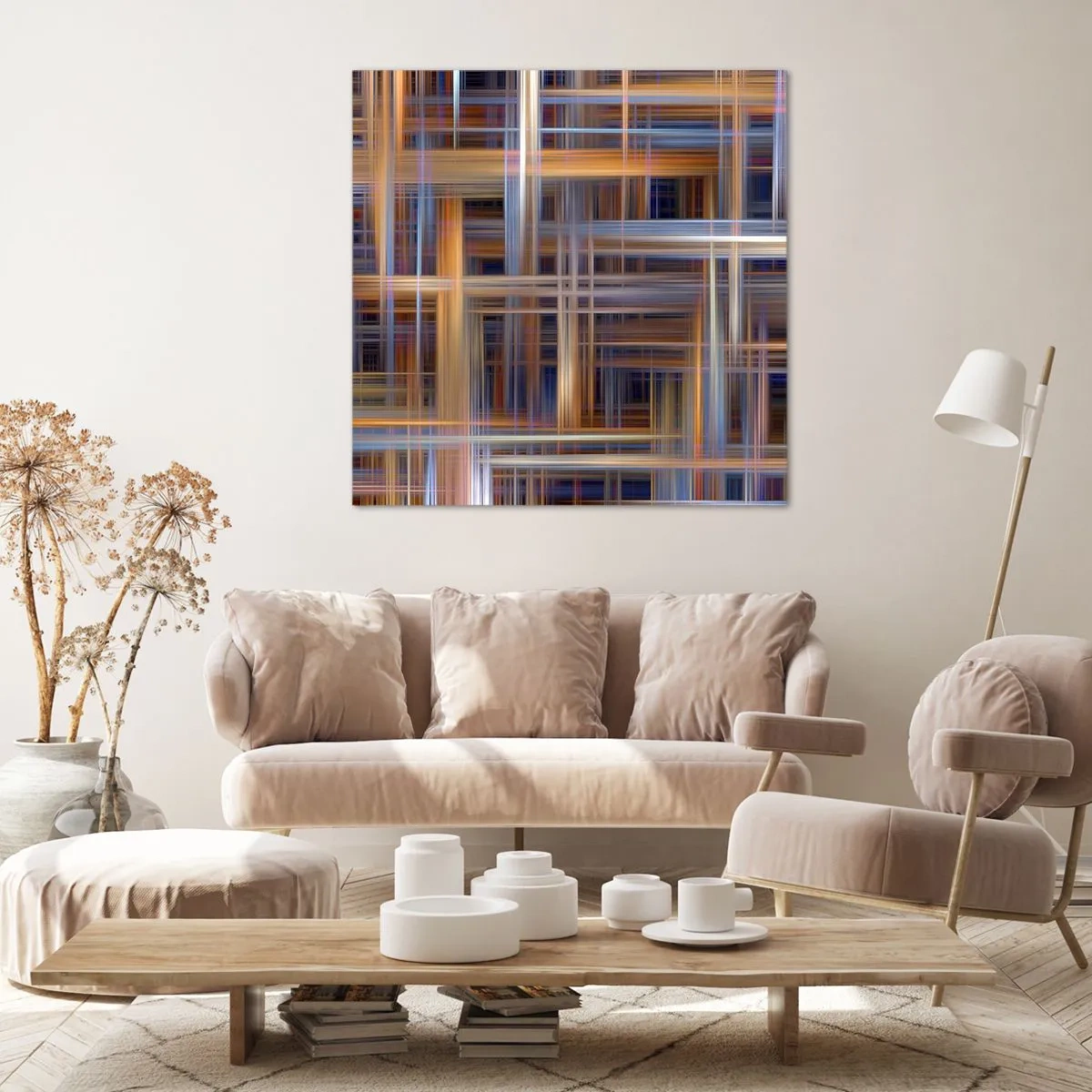 Vászonkép - Fényből szőtt - 60x60 cm