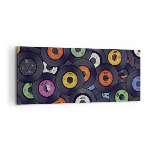 Vászonkép - A klasszika színei - 100x40 cm