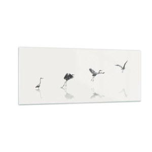 Üveg kép - Négy egyszerű lépés - 100x40 cm
