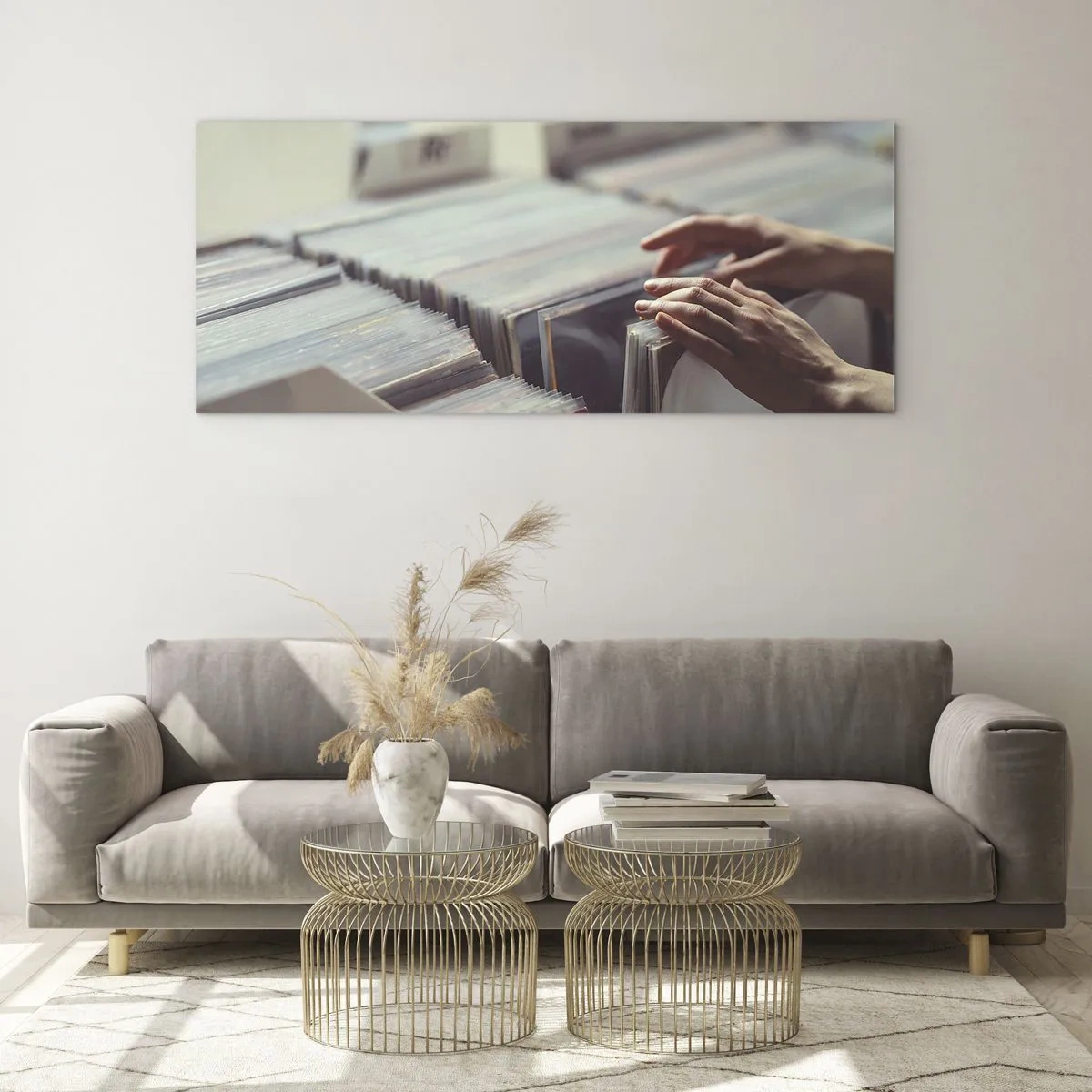 Üveg kép - Érzelmeket keresése - 120x50 cm