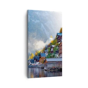 Vászonkép - Alpesi éghajlatra - 45x80 cm