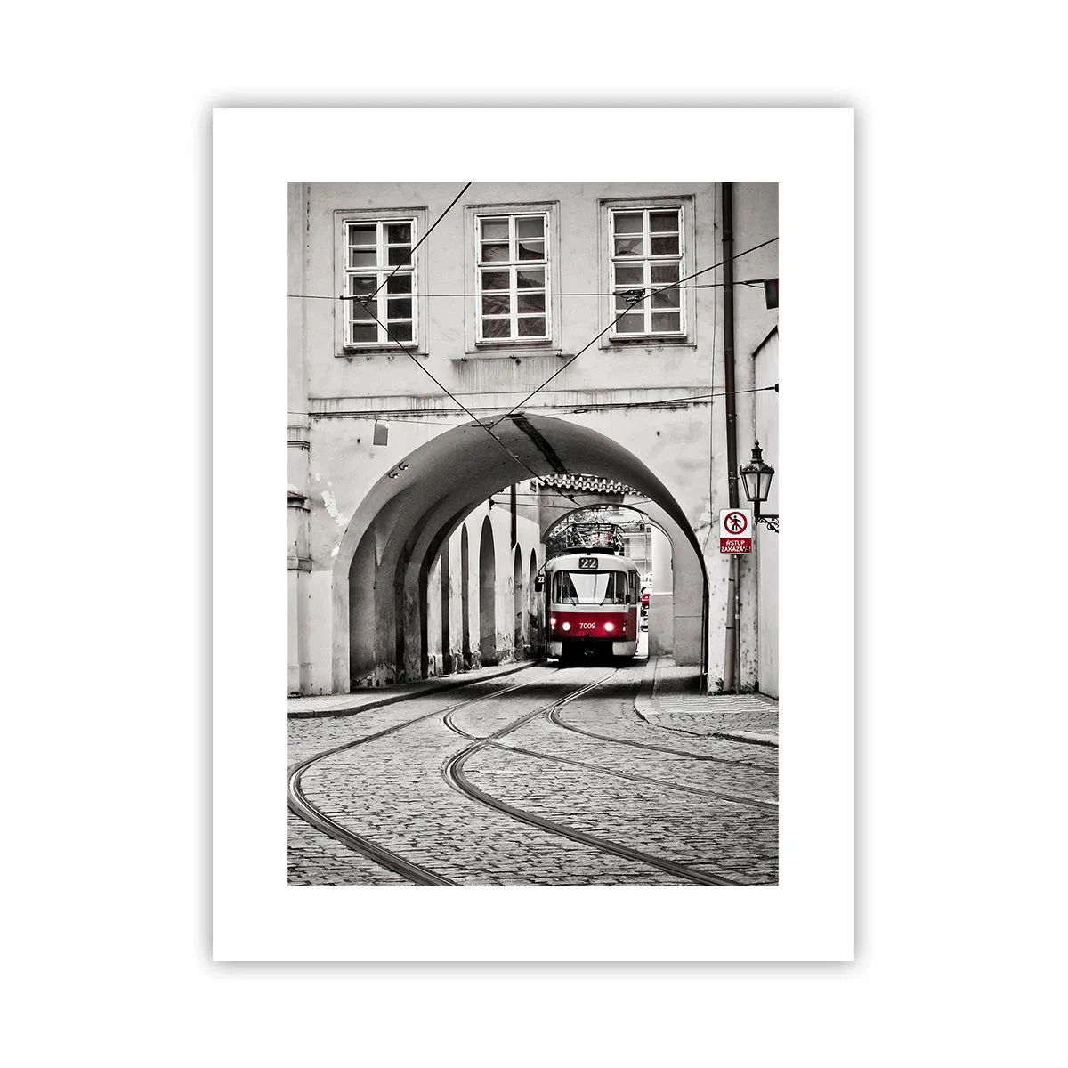 Poszter - A város labirintusán keresztül - 30x40 cm