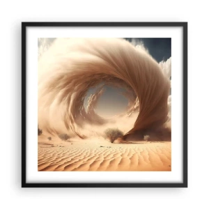 Poszter fehér keretben - Megnyílt portált - 50x50 cm
