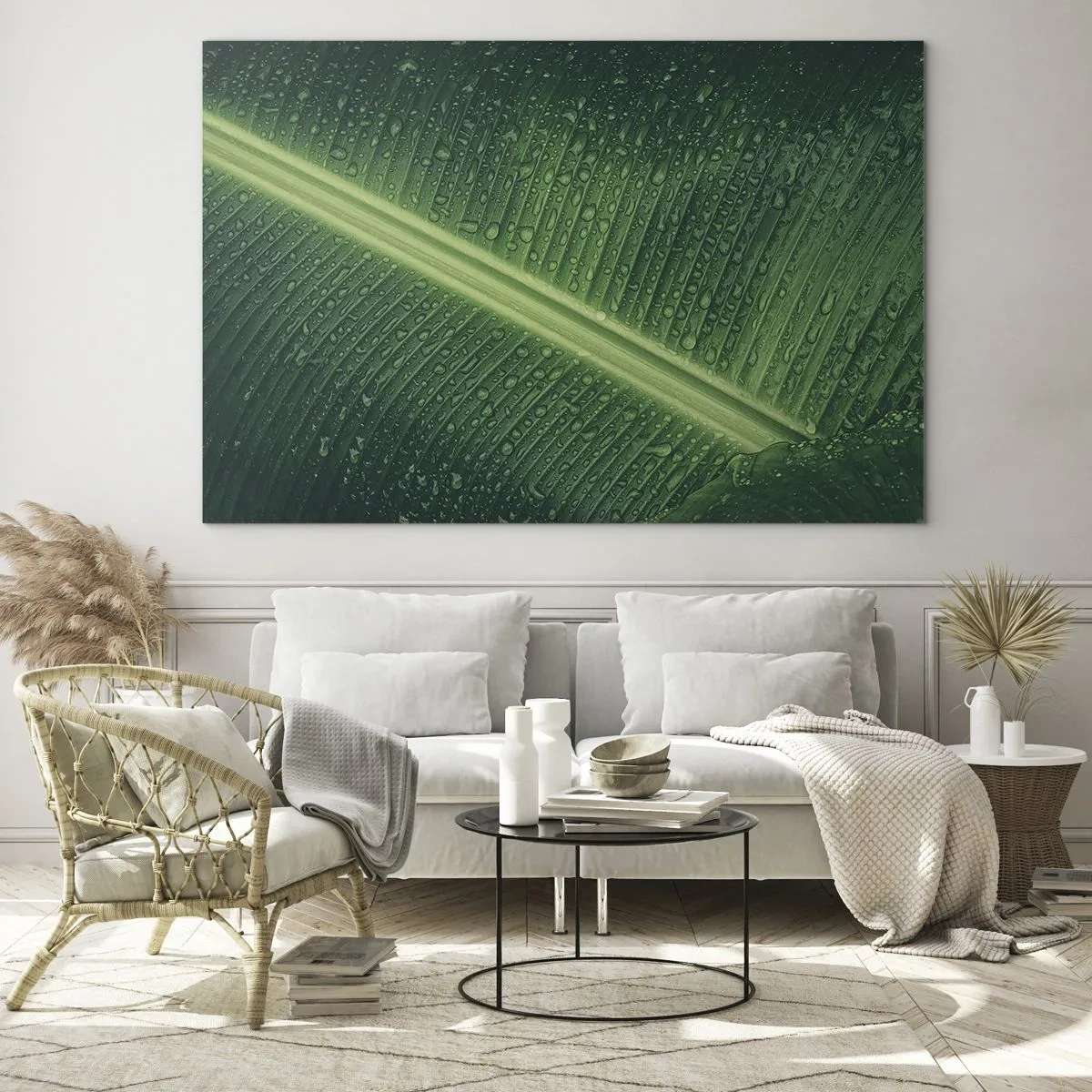 Üveg kép - A növényzet szerkezete - 100x70 cm