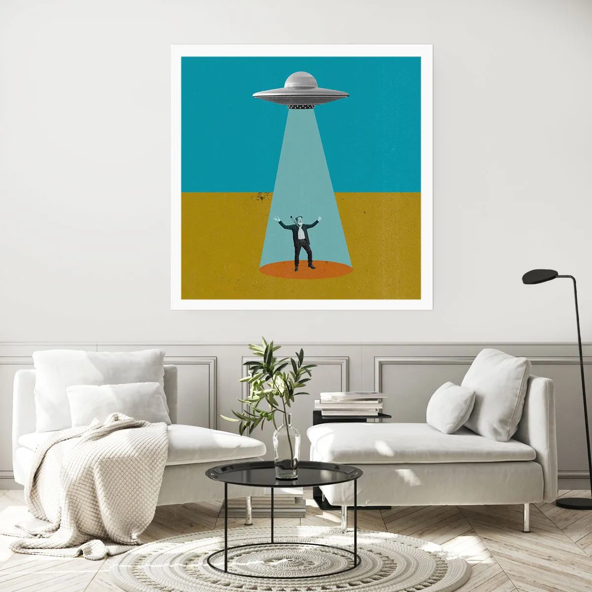 Poszter - Közeli találkozás - 60x60 cm