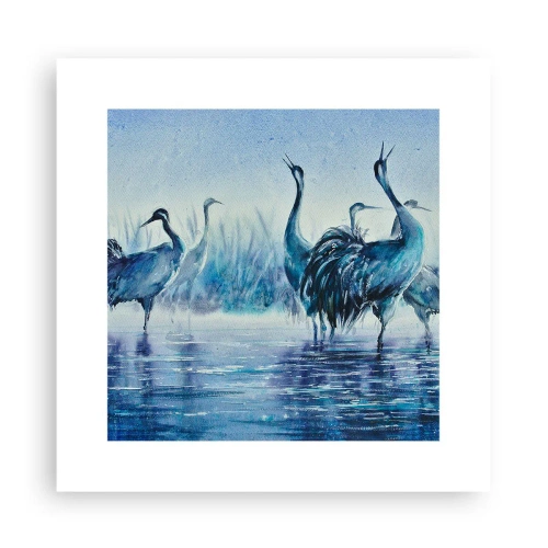 Poszter - Reggeli találkozás - 30x30 cm