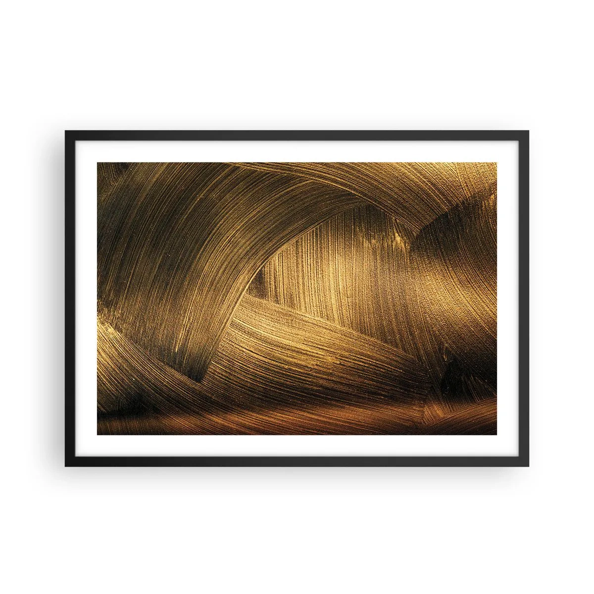 Poszter fehér keretben - Egy arany labirintusban - 70x50 cm