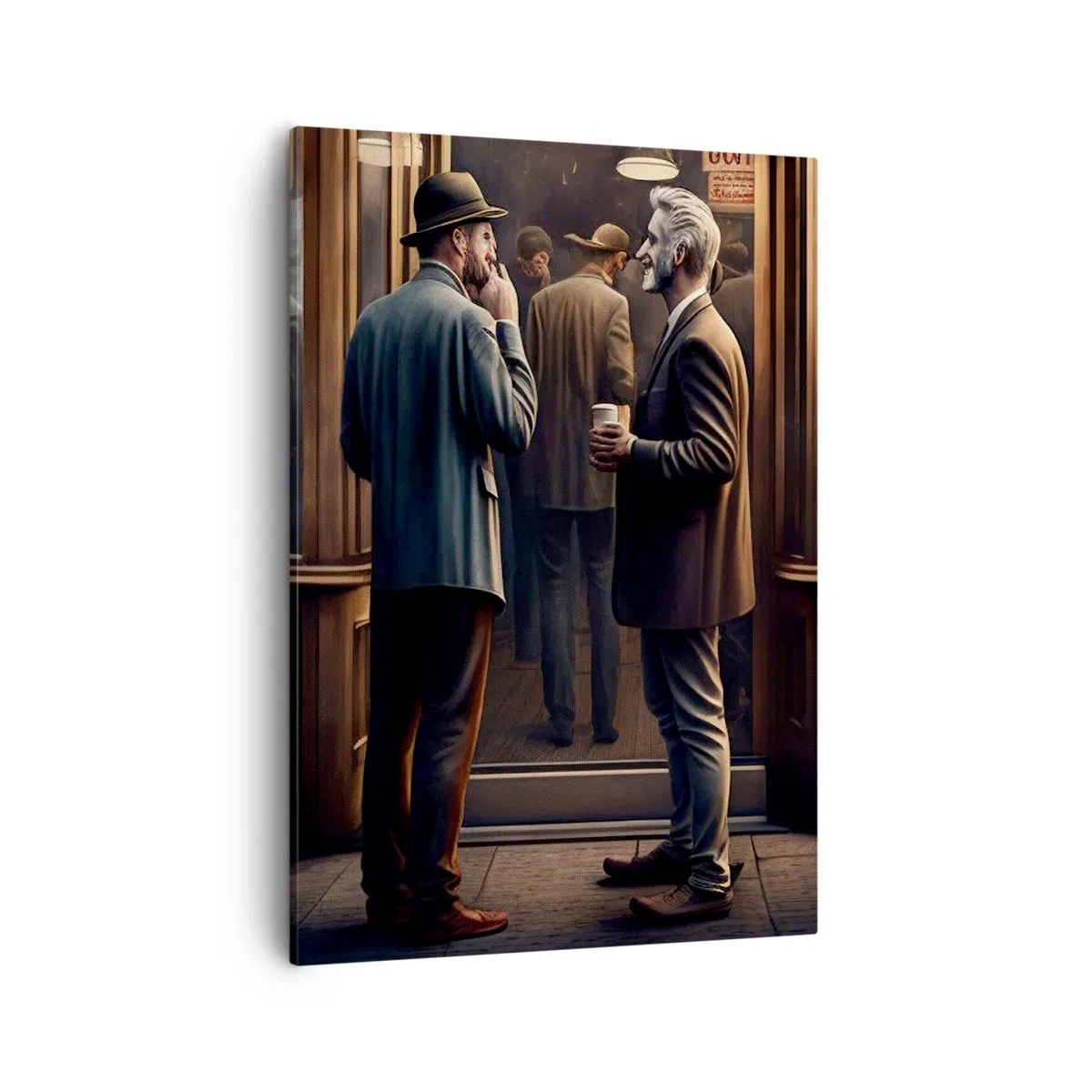 Vászonkép - A nap egy jó pillanata - 50x70 cm