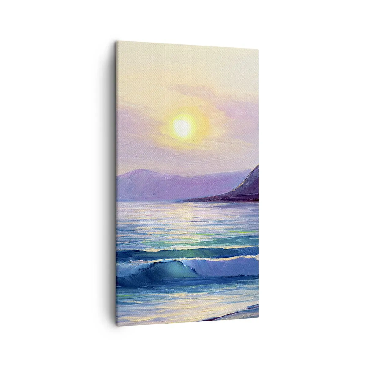 Vászonkép - Víz és levegő kristály - 45x80 cm