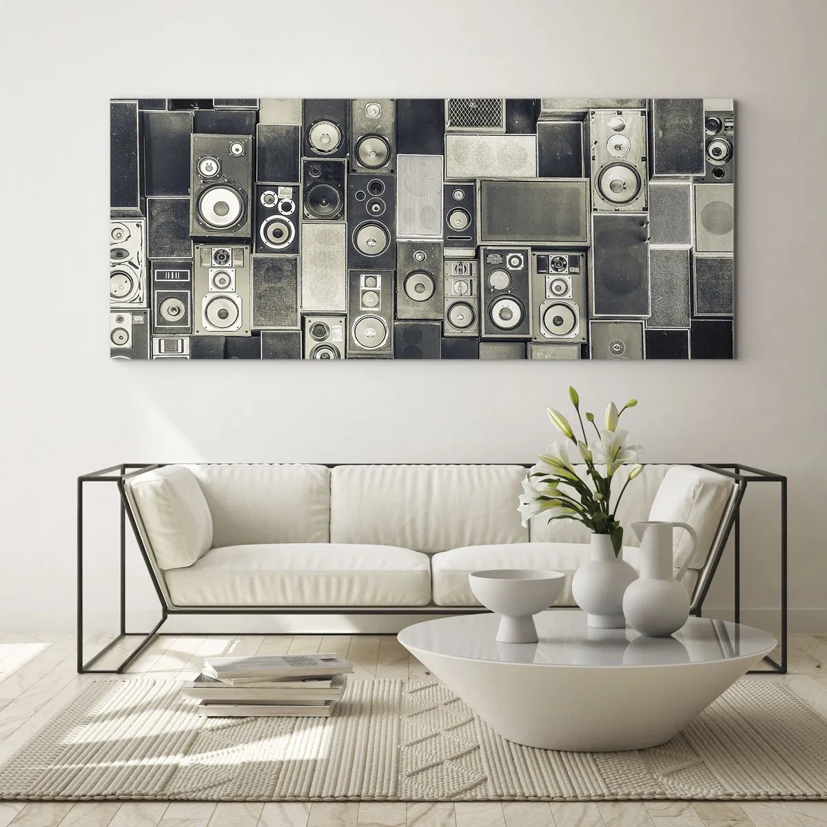 Üveg kép - És minden rendben van - 100x40 cm
