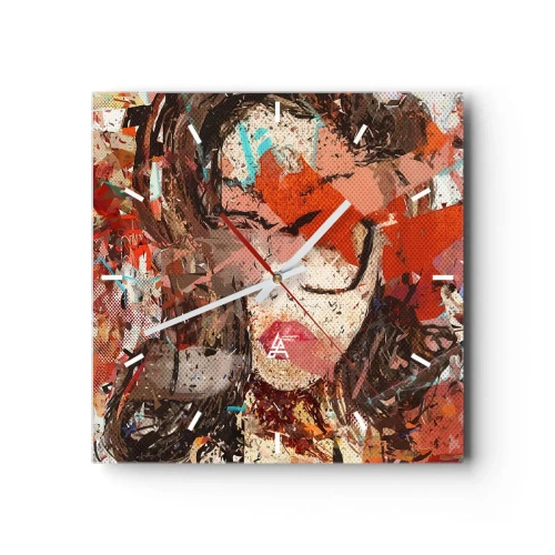 Falióra, Óra - Senki sem tudja, hogy milyen vagy valójában - 30x30 cm