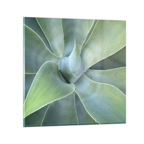 Üveg kép - A zöld születése - 60x60 cm