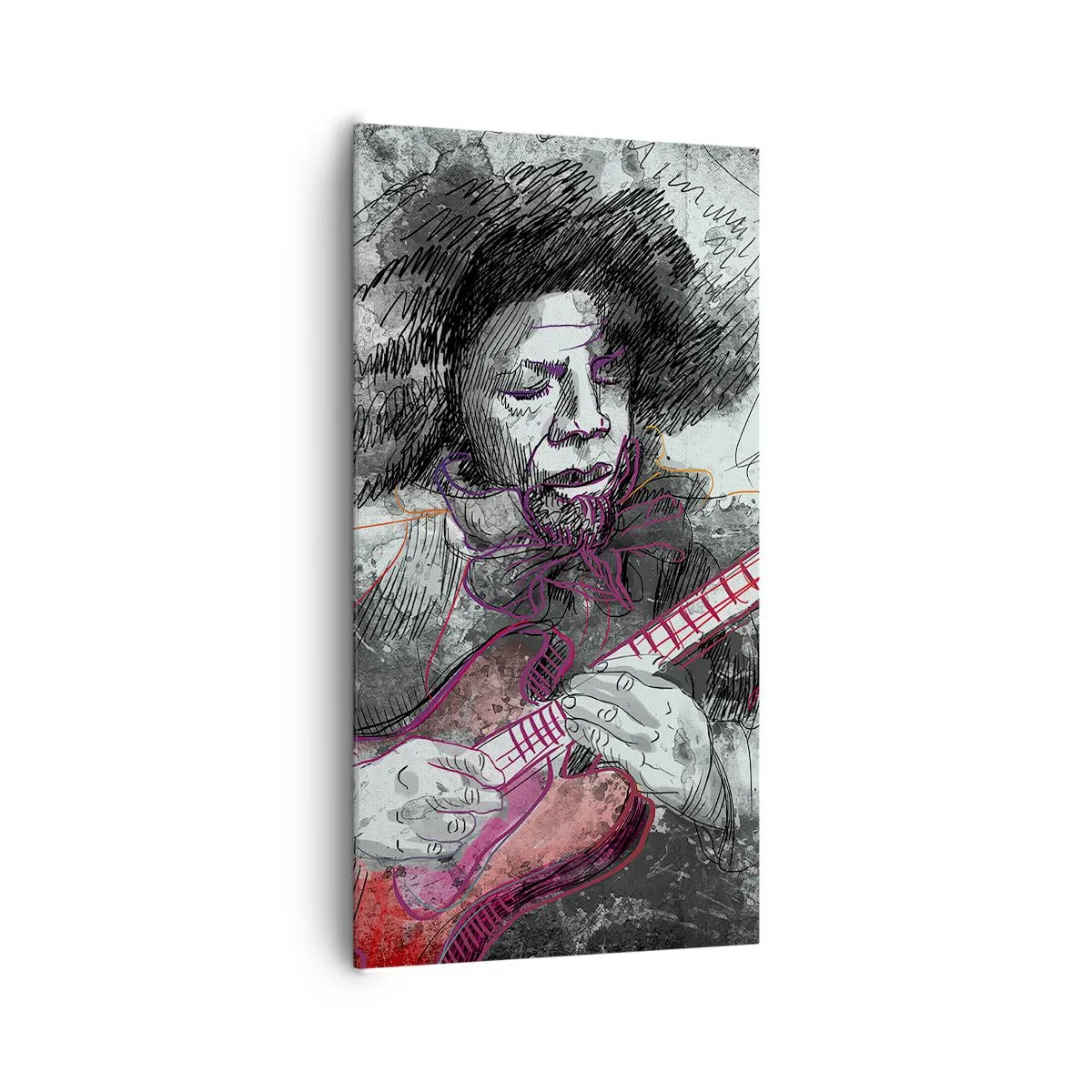 Vászonkép - A zene hullámain - 65x120 cm