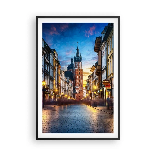 Poszter fehér keretben - Krakkó varázsa - 61x91 cm
