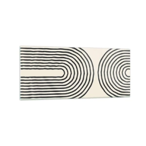 Üveg kép - Bármelyik percben ... - 120x50 cm