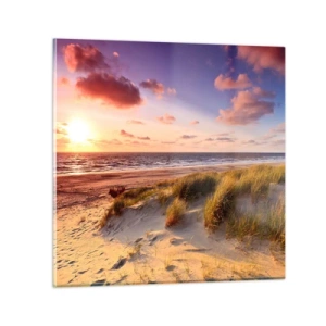 Üveg kép - Már érződik a nyár a levegőben - 70x70 cm