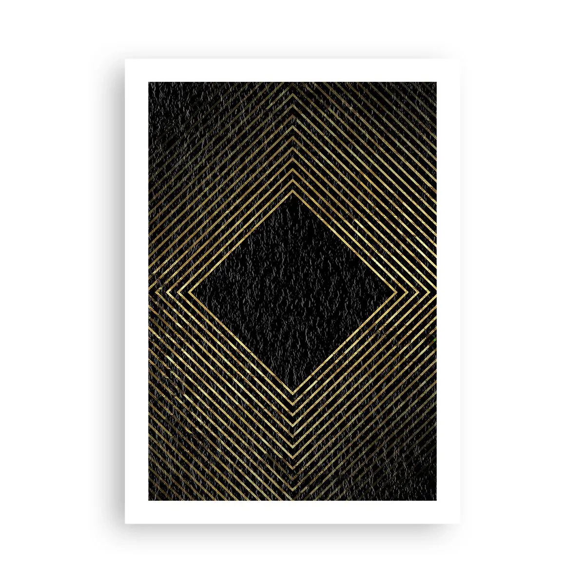Poszter - Geometria glamour stílusban - 50x70 cm