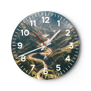 Falióra, Óra - A hegyek szívéből - 40x40 cm