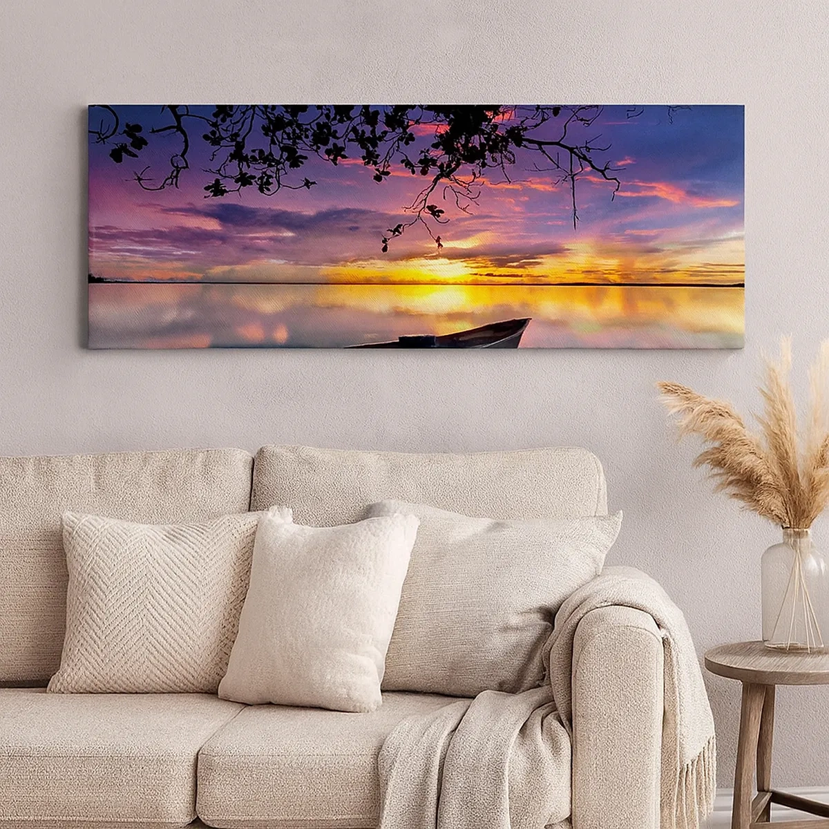 Vászonkép - „Úgy tűnik, az ég közepén lógsz...” - 30x30 cm