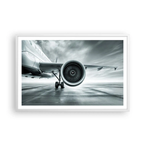 Poszter fekete keretben - Van erő! - 91x61 cm