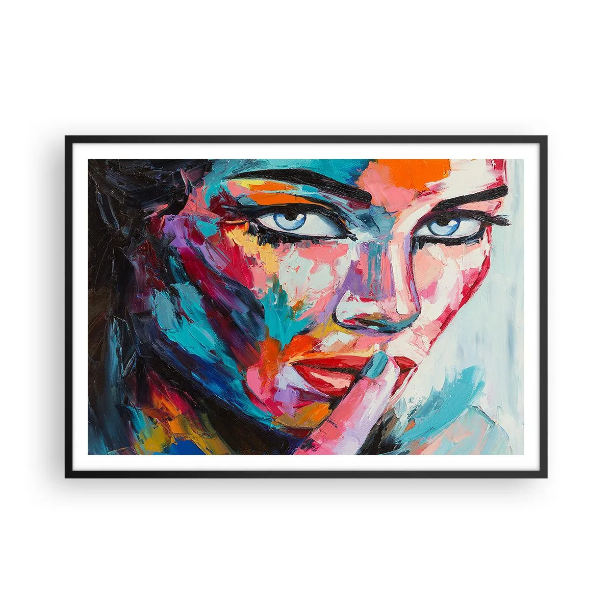 Poszter fehér keretben - Az első titkunk - 100x70 cm