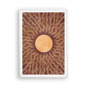 Poszter fekete keretben - A nap ikonja - 70x100 cm