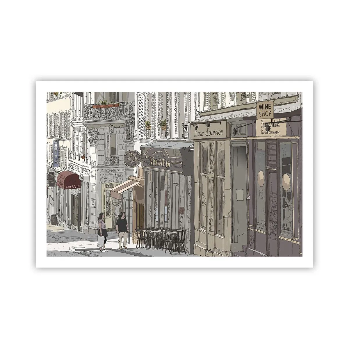 Poszter - Városi örömök - 91x61 cm