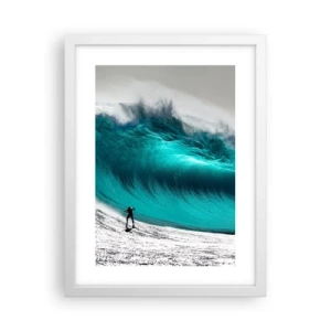 Poszter fekete keretben - Kihívás elfogadva - 30x40 cm