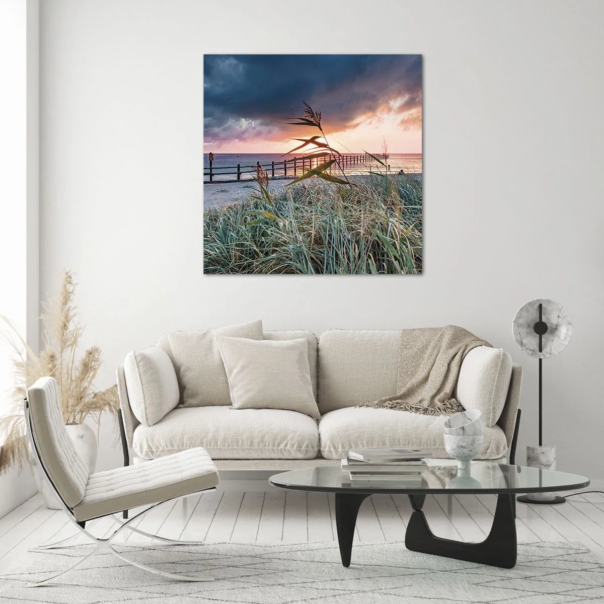 Üveg kép - Nem múlik el a széllel - 70x70 cm