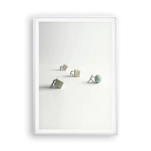 Poszter fekete keretben - Maga az élet - 70x100 cm