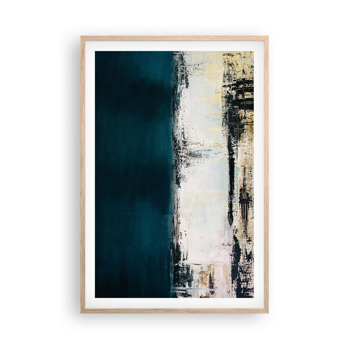 Poszter világos tölgy keretben - Vízszintes kompozíció - 61x91 cm