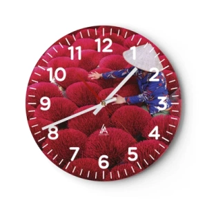 Falióra, Óra - A rizsföldön - 30x30 cm