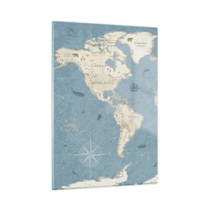 Üveg kép - Egy világ karnyújtásnyira - 50x70 cm