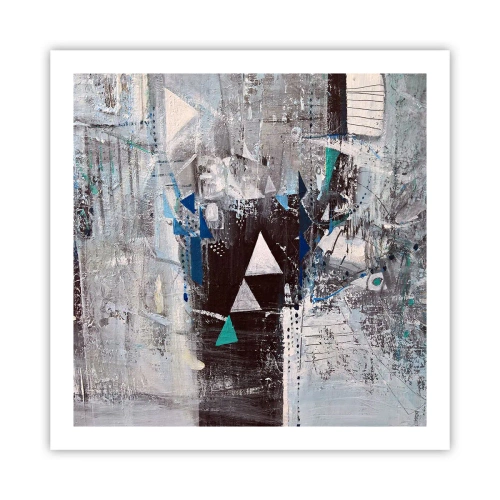 Poszter - A háromszögek felülíró sorrendje - 60x60 cm